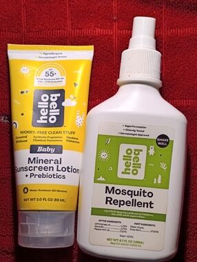 HELLO BELLO SPF 55+ SUNSCREEN & MOSQUITO REPELLENT